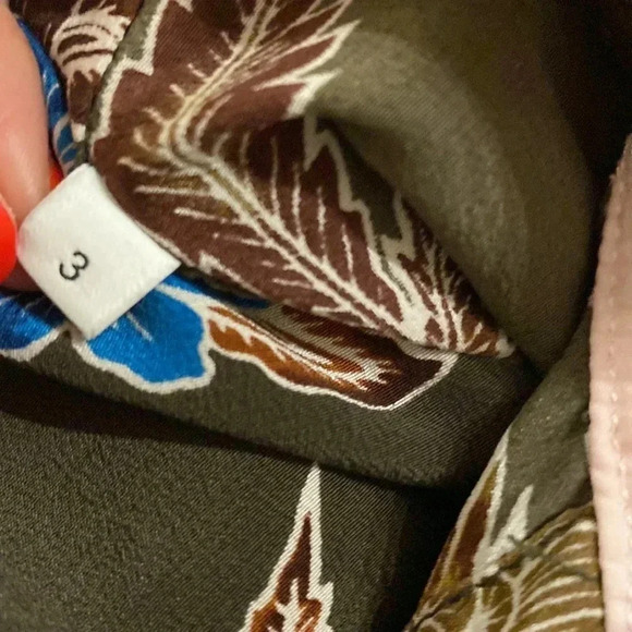 Sandro Paris silk blouse size 3 - Picture 11 of 11